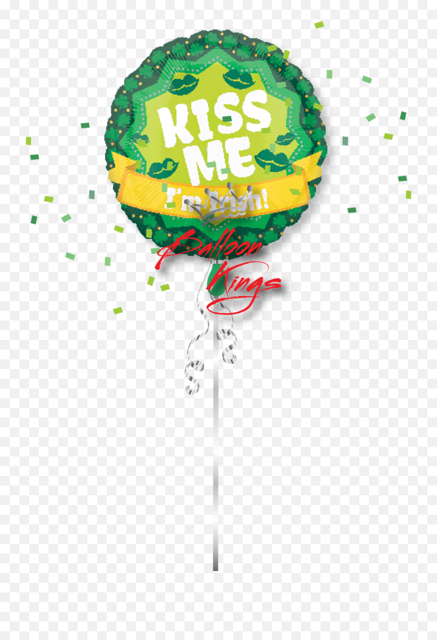 Download Kiss Me Im Irish - Luftballoons Std St Patricku0027s Balloon Emoji,St Patricks Day Emoji