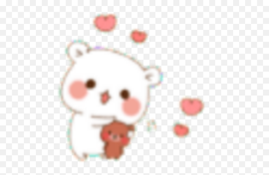 Cute Soft Kawaii Uwu Bear White Sticker By Pluiebts - Dot Emoji,Monkey Emoji Shirt