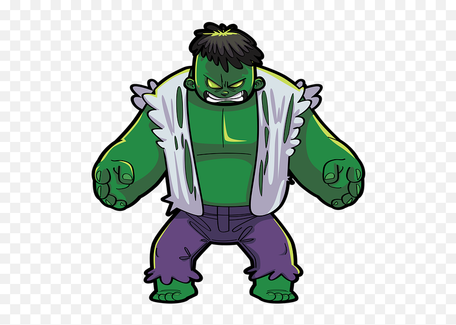 Free Photo Hulk Marvel Comics Character - Green Hulk Icon Emoji,Emotion Trigger Hulk