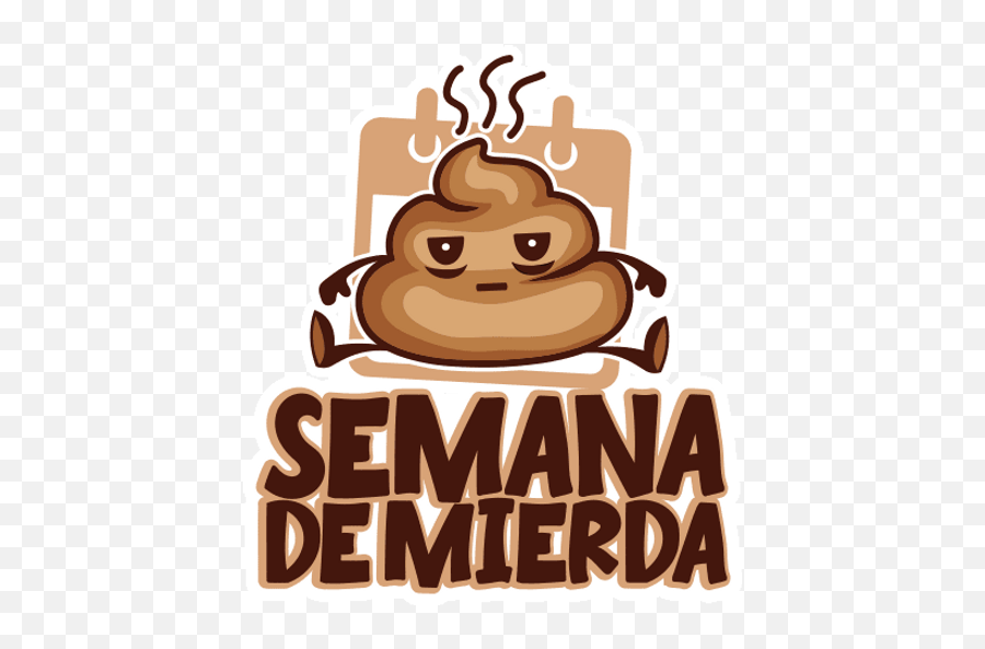 Semana De Mierda Stickers 01 - Munden Point Park Emoji,Plasta De Mierda Emoticon Whatsapp