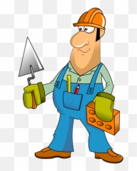 75 Occupations Ideas - Transparent Background Cartoon Builder Emoji,Latino Construction Worker Emoticon