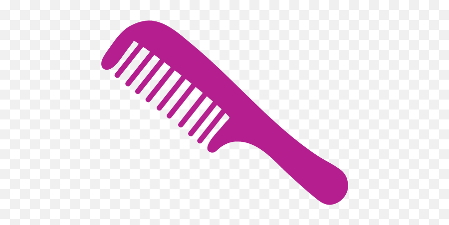 Hair Comb - Pink Hair Brush Clipart Emoji,Comb Emoji