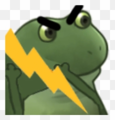 Telegram Stickers - Telegram Worry Frog Emoji,Emoji Frog Messenger