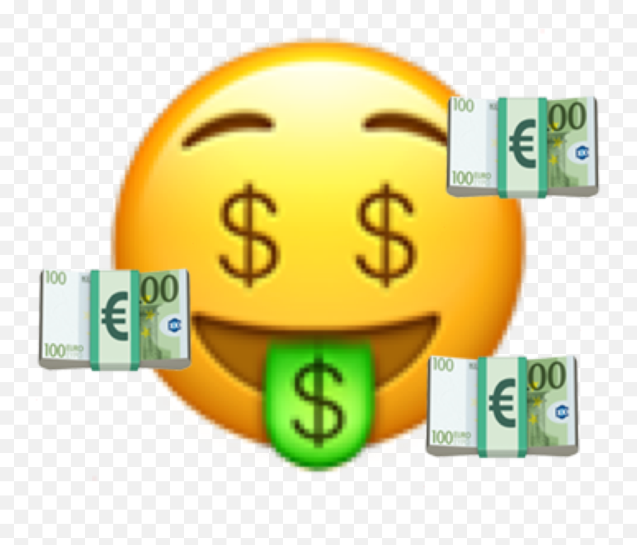 Money Emoji Sticker Freetoedit Sticker By - Emoji,100 Emoticon