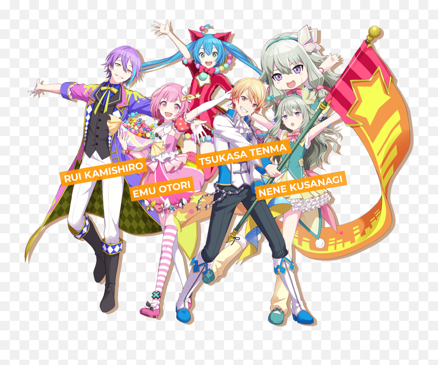 Hatsune Miku Colorful Stage Emoji,Characters That Describe Different Emotions