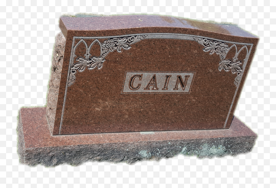 Gravestone Cain Family Cemetery Sticker - Mat Emoji,Gravestone Emoji