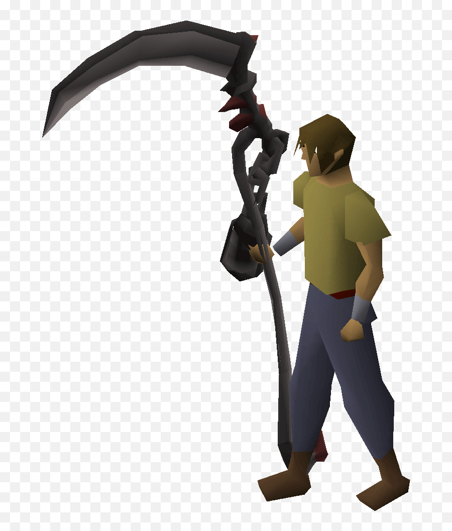 Scythe Of Vitur - Runescape Old School Scythe Emoji,Scythe Emoji