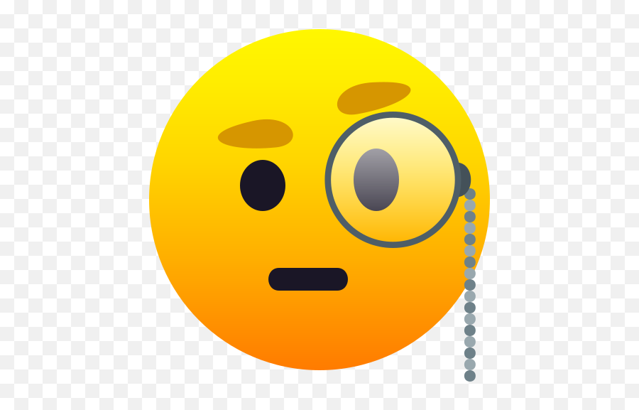 Emoji Face With Monocle To Copy Paste - Monocle Emoji Gif,Monocle Emoji