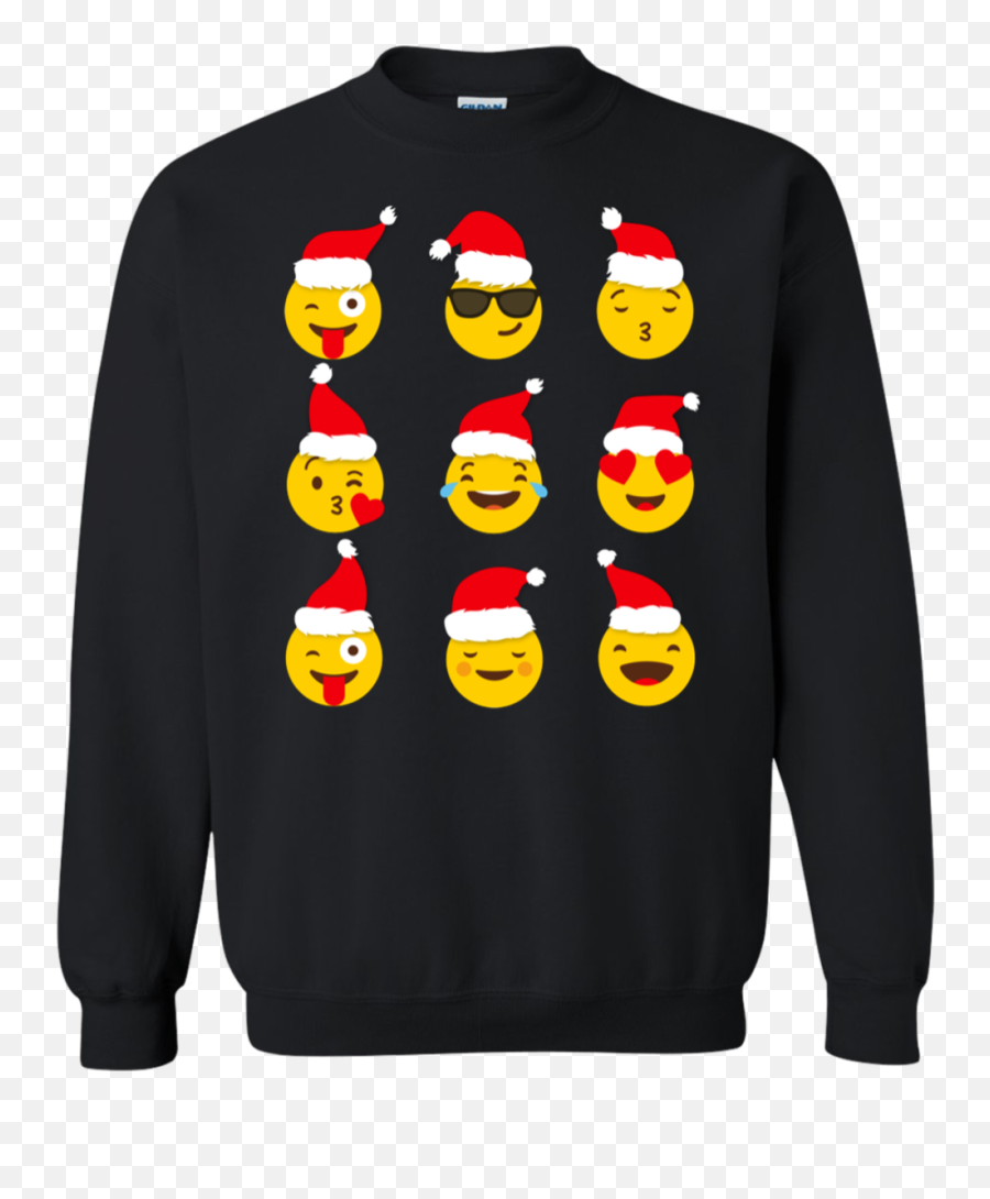 Christmas Santa Emojis Shirt Sweatshirt - Evolution Of J Cole,Gift Emojis