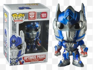 Pop Movies - Transformers Optimus Prime Metallic Optimus Prime Pop Emoji,Emoji Movie Funko Pop