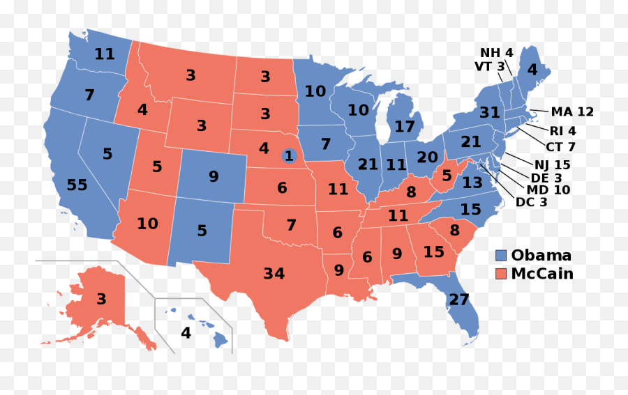 2008 United States Presidential Election - Wikipedia 2012 Election Map Emoji,Emotions Anonymous Dallas Tx