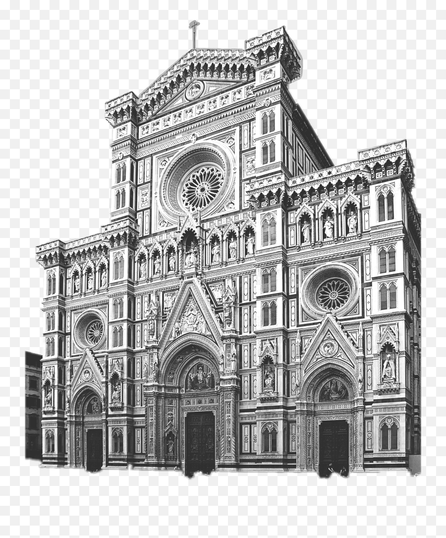 Ftestickers City Architecture Sticker By Eva Adams - Florence Cathedral Emoji,Cathedral Emoji