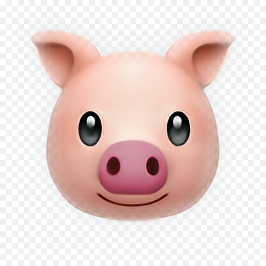 Iphone Emoji Pig Png Image With No - Emoji Pig,Pig Emoji Png