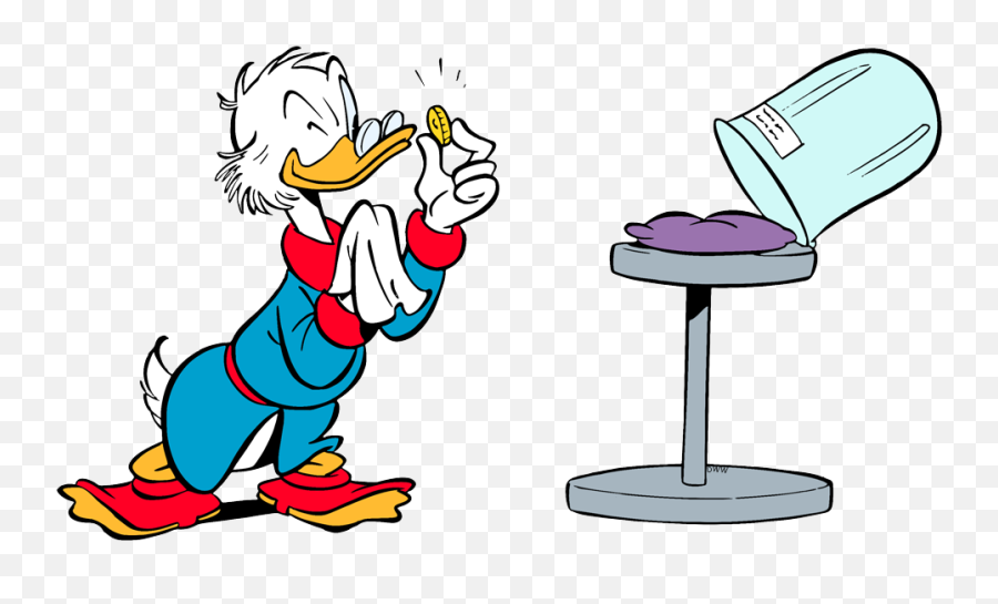 Disney Clip Art Donald Duck Characters - Fictional Character Emoji,Scrooge Emoji
