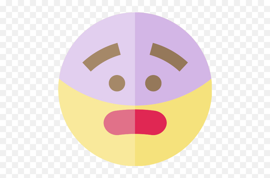 Scared Emoji Smiley Vector SVG Icon - SVG Repo