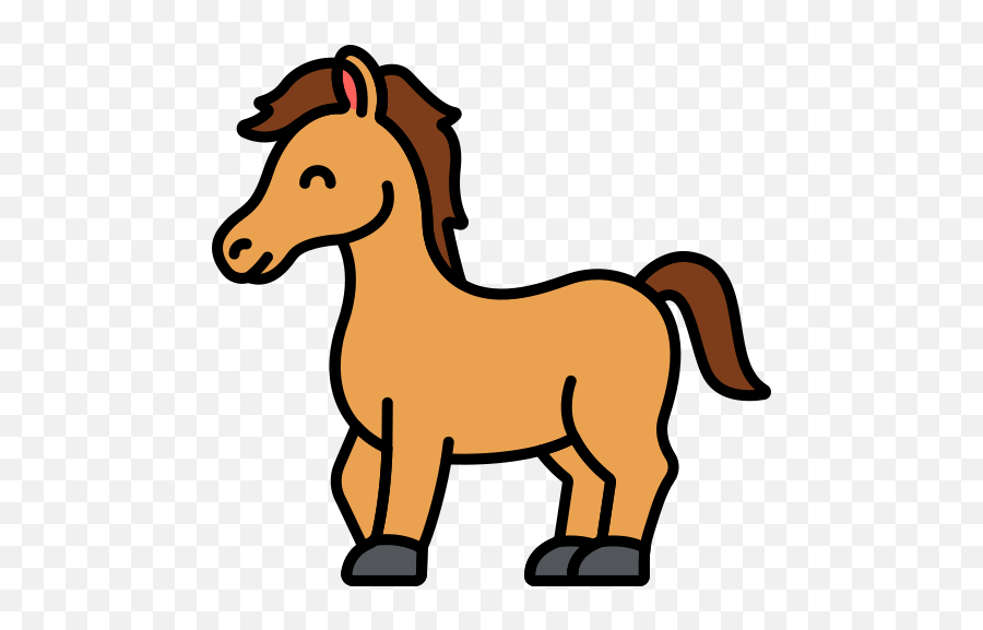 Rabbit Free Vector Icons Designed - Cartoon Horse Drawing Small Emoji,Horse Emoticon Svg Free