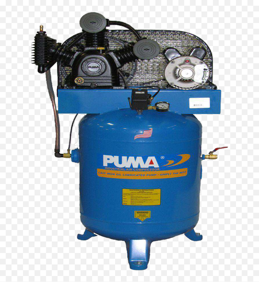 Puma Te - 5040v 40 Gallon 5 Hp Two Stage Air Compressor New Puma Air Compressor 60 Gallon Emoji,Emotion Machine 175 Compressor