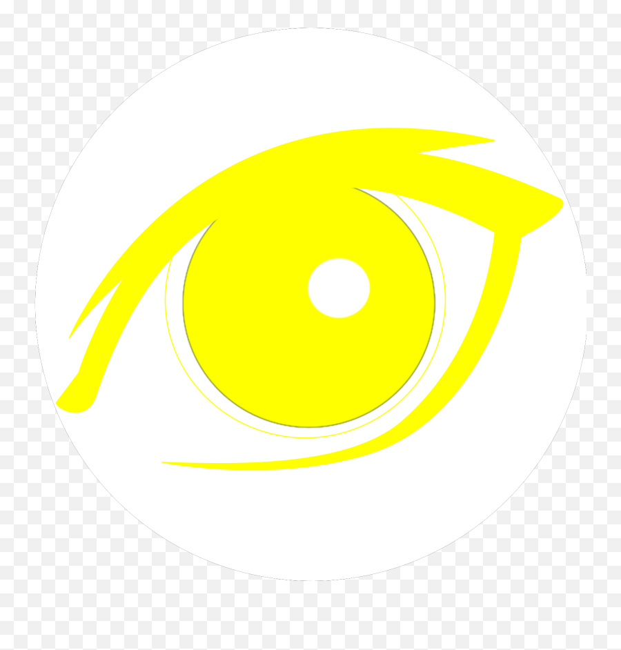 Yellow Eye Icon Svg Vector Yellow Eye Icon Clip Art - Svg Dot Emoji,Eyes Emotion Clipart