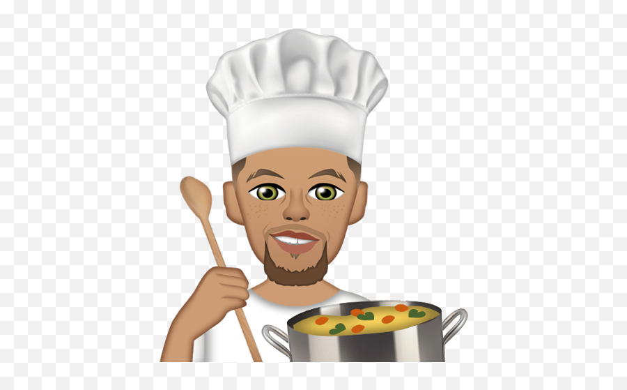 Riley Curry Rules Stephens Emoji App - Draw Stephen Curry Face,Chef Emoji