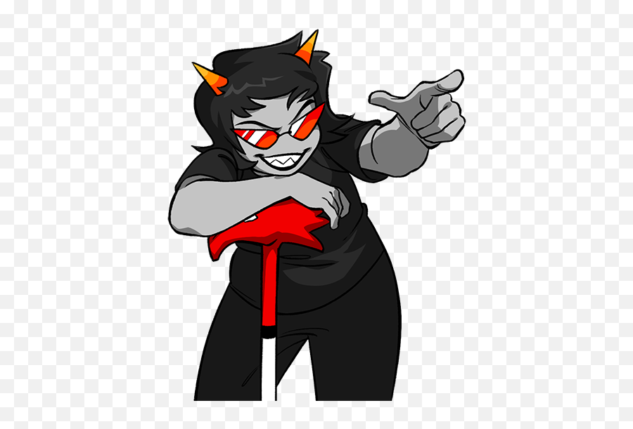 Largest Collection Of Free - Toedit Stickers On Picsart Terezi Pesterquest Emoji,Terezi Eyebrows Emoticon