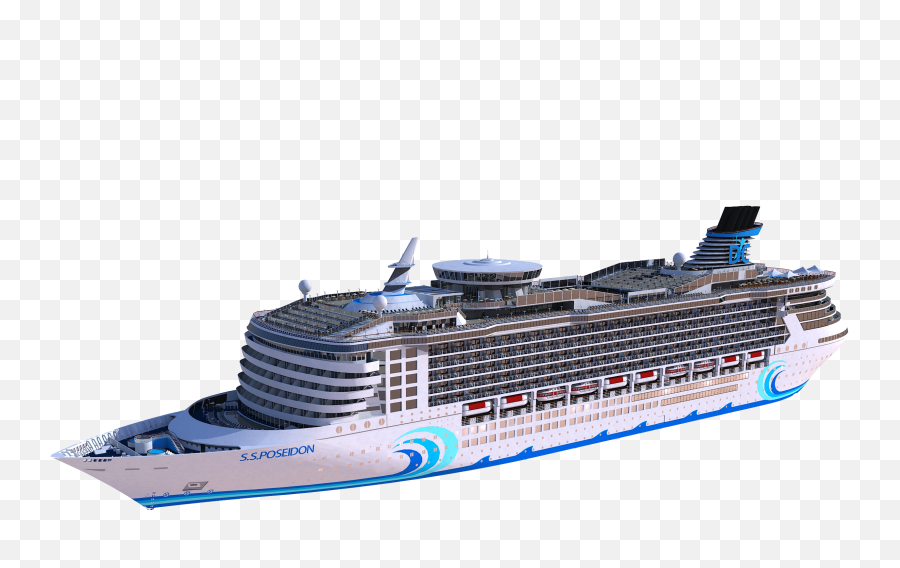 Cruise Ship - Ss Poseidon 2005 Png Emoji,Cruise Ship Emoji