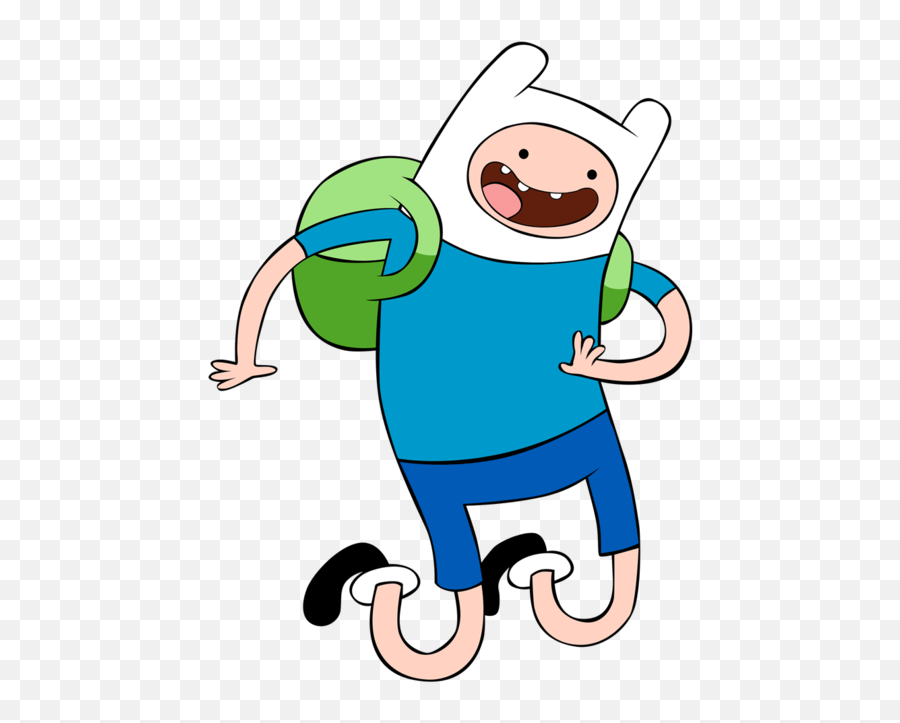 Cartoon Characters Adventure Time Png Pack - Finn Adventure Time Character Emoji,Adventure Time Emoticon