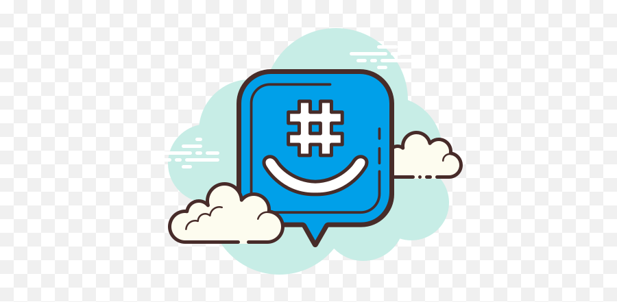 Groupme Icon In Cloud Style - App Icon Shein Logo Emoji,Groupme B Emoji