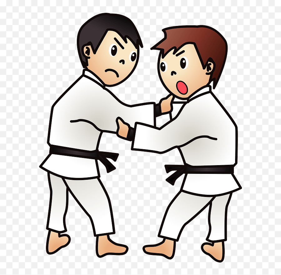 100 270548 - Judo Clipart Png Emoji,Kakaotalk Emoticon Cheer