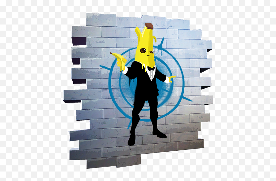 Banana Royale Set - Fortnite Wiki Fortnite Agent Peely Spray Emoji,Banana Emoticon