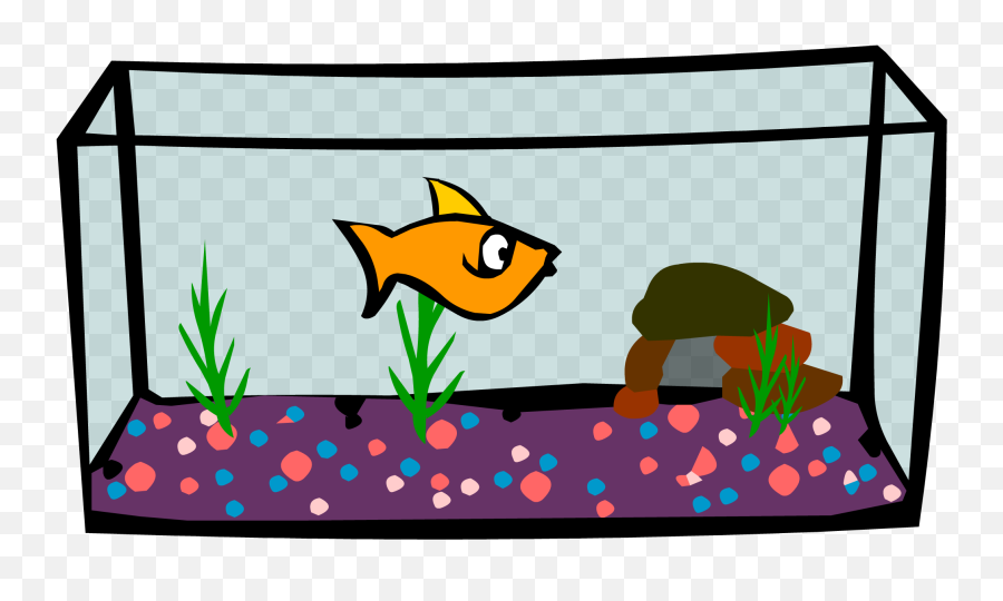 Free Freshwater Fish Silhouette - Aquarium Clip Art Emoji,Tropical Fish Emoji