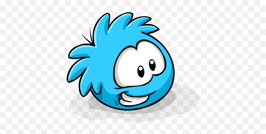 Download Blue Puffle Normal - Puffles Club Penguin Full Emoji,Puffle Emoticon