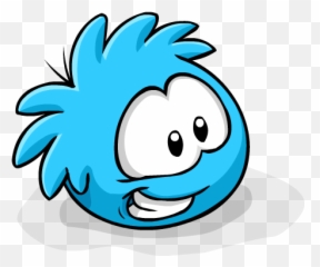 Download Blue Puffle Normal - Puffles Club Penguin Full Emoji,Puffle Emoticon