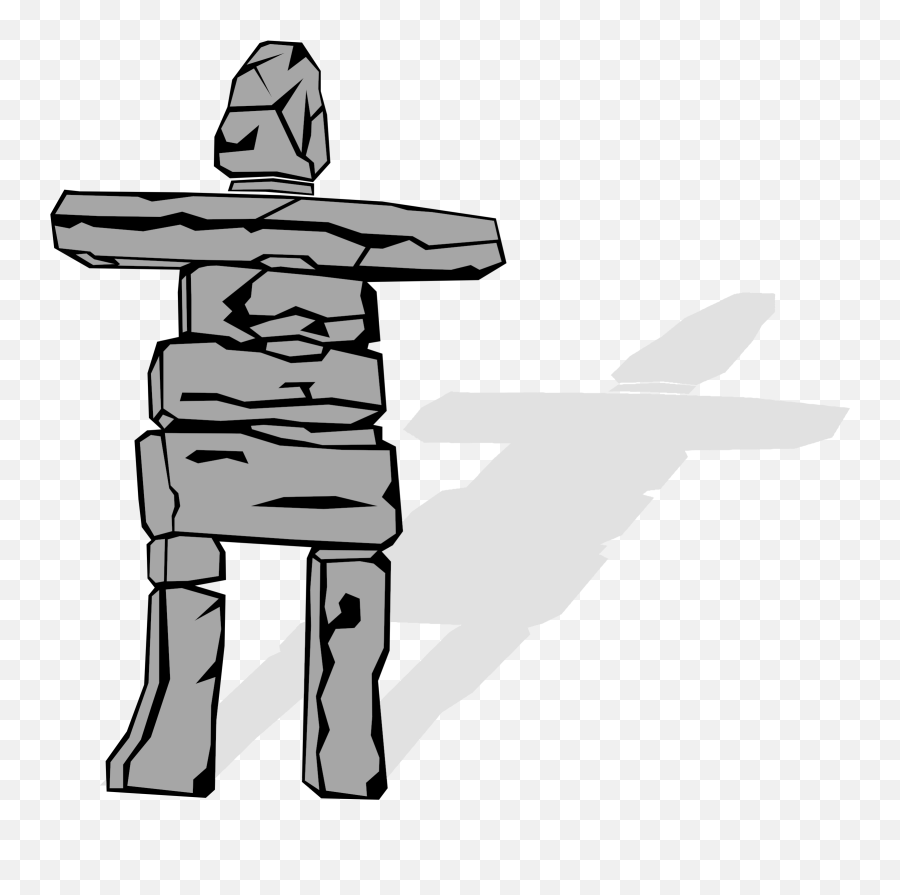 Sunrise Clipart Free Inukshuk Clipart - Inukshuk Clipart Emoji,Eskimo Emojis