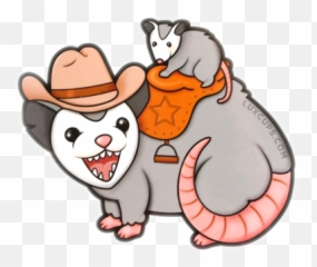 Stickers Emoji,Possom Emoticon