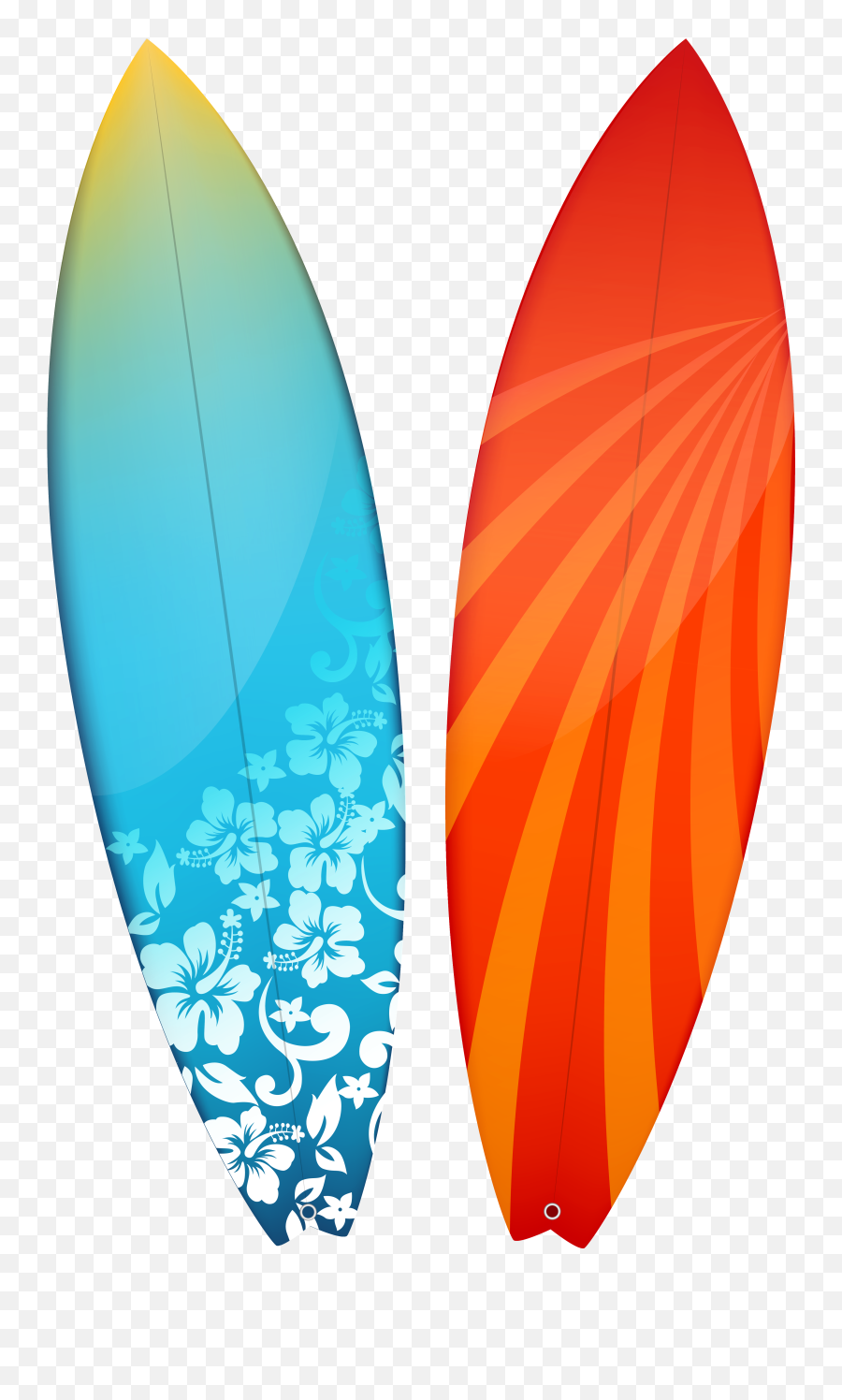 Summer Beach Surfboard Surfing Sticker - Transparent Background Surfboard Clipart Emoji,Surfing Emoji