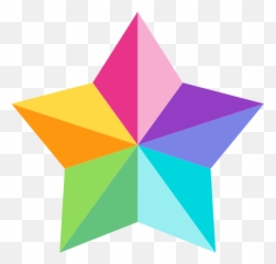 Favourite Favorite Signs Star Rate Shapes Icon Emoji,Star Emoticon Purple