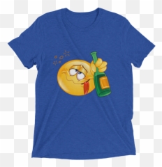 Drunk Emoji T - Shirt Funny Emoji Tee Shirt Funny T Shirt Old Man Strength Shirt,Funny Emoji