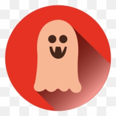 Ghost Round Icon Transparent Png U0026 Svg Vector Emoji,Ghost Emoji Twitter Transparent