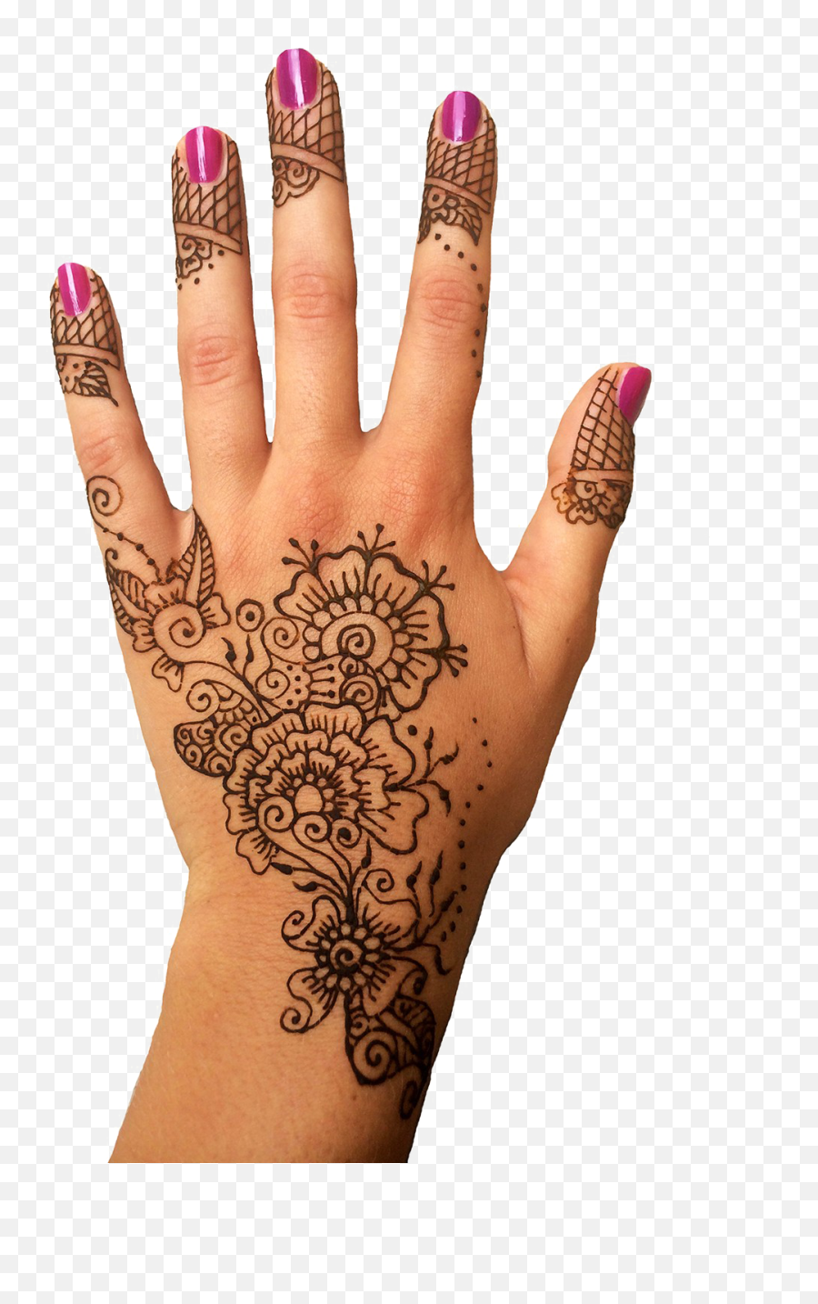 Mehendi Hand Designs Transparent Png Png Svg Clip Art For Emoji,Nail Polish Hand Emoji
