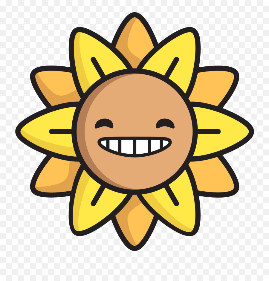 Julea Chin - Sunflower Redesign Temple And Webster Hampton Wall Clock Emoji,Sunflower Emoticon