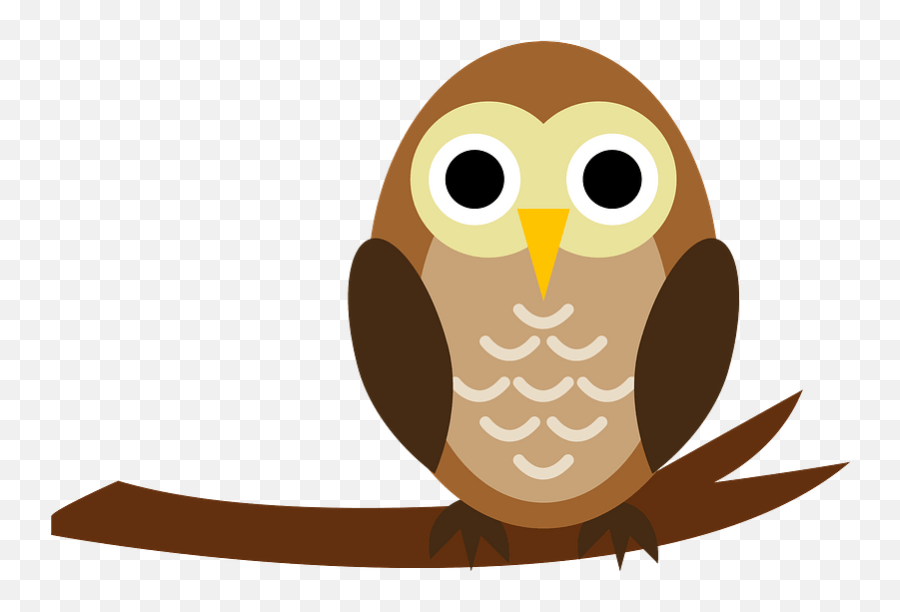 Owl On Branch Clipart Free Download Transparent Png Emoji,Is There A Barn Emoji