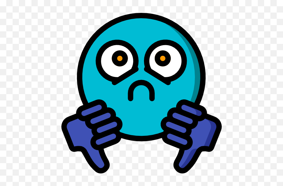 Dislike - Free Smileys Icons Dot Emoji,Thumbs Down Emoji Copy And Paste