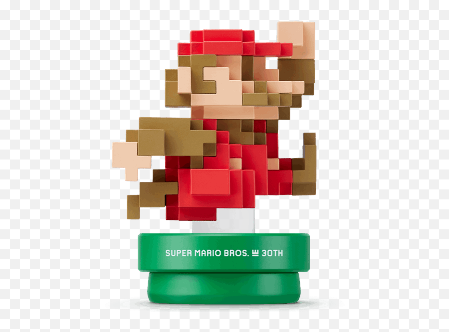 Super Mario 8 Bit - Pixel Mario Amiibo Emoji,Mario Bros Emoji