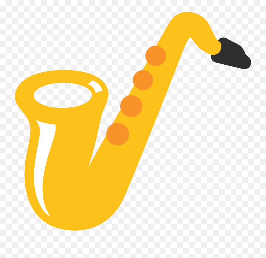 Fileemoji U1f3b7svg - Wikimedia Commons Saxophone Emoji,Music Emoji Png