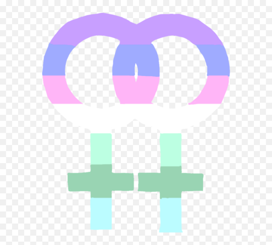Fae They She Sticker - Language Emoji,Lesbian Sign Emoji