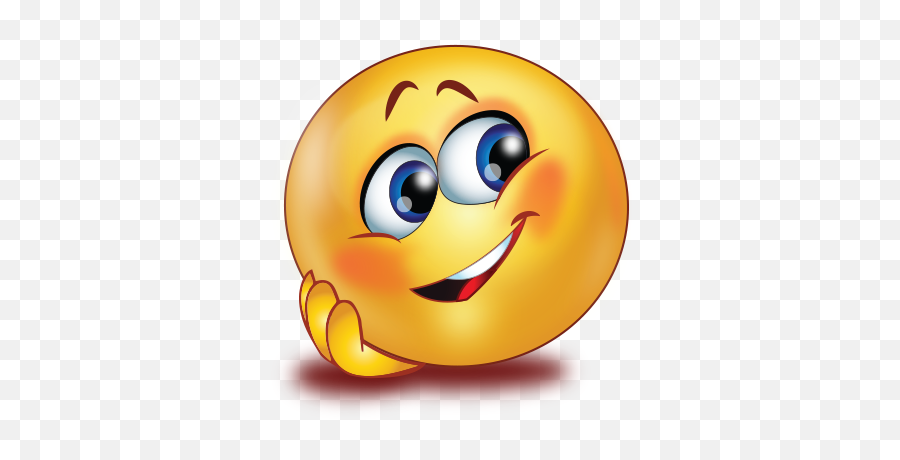 Thinking Cheek Hand Emoji - Happy,Hard Emojis