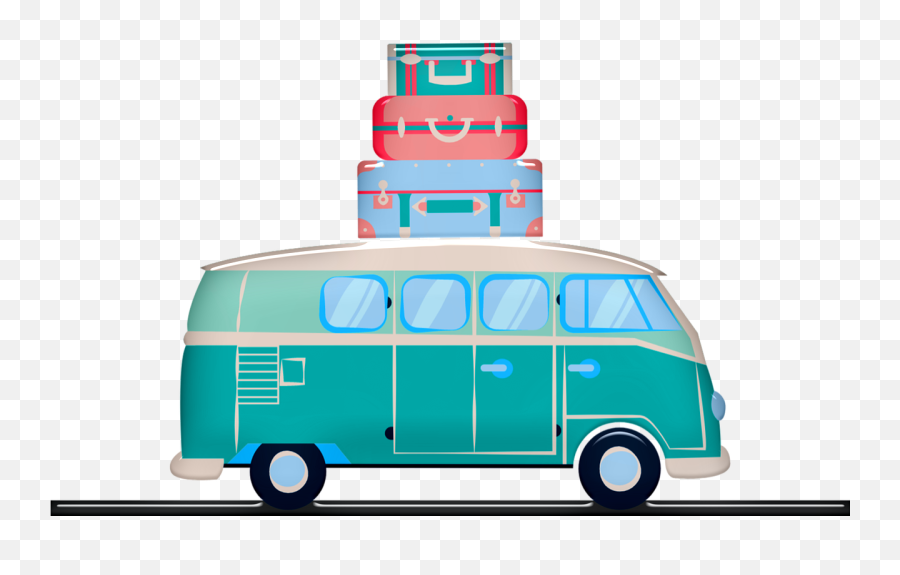 Scvan Van Minivan Travel Sticker - Farewell To Travel Friend Emoji,Minivan Emoji