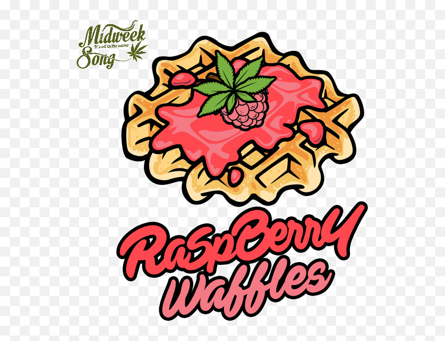 Devilu0027s Harvest Raspberry Waffles Marijuana Seeds - Waffles Dessin Gaufre Emoji,Harvest Time Emoji