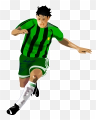 Clipart Football Person Clipart Football Person Transparent - Soccer Player Clipart Png Emoji,Emoji Football Players