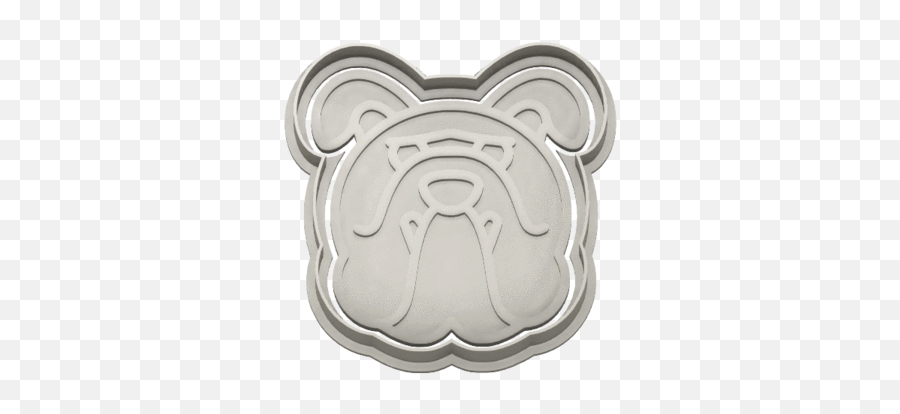 Dogs - Solid Emoji,Emoji Cookie Cutter
